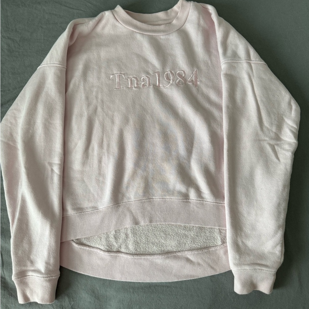 Aritzia Tna 1984 embroidered sweatshirt